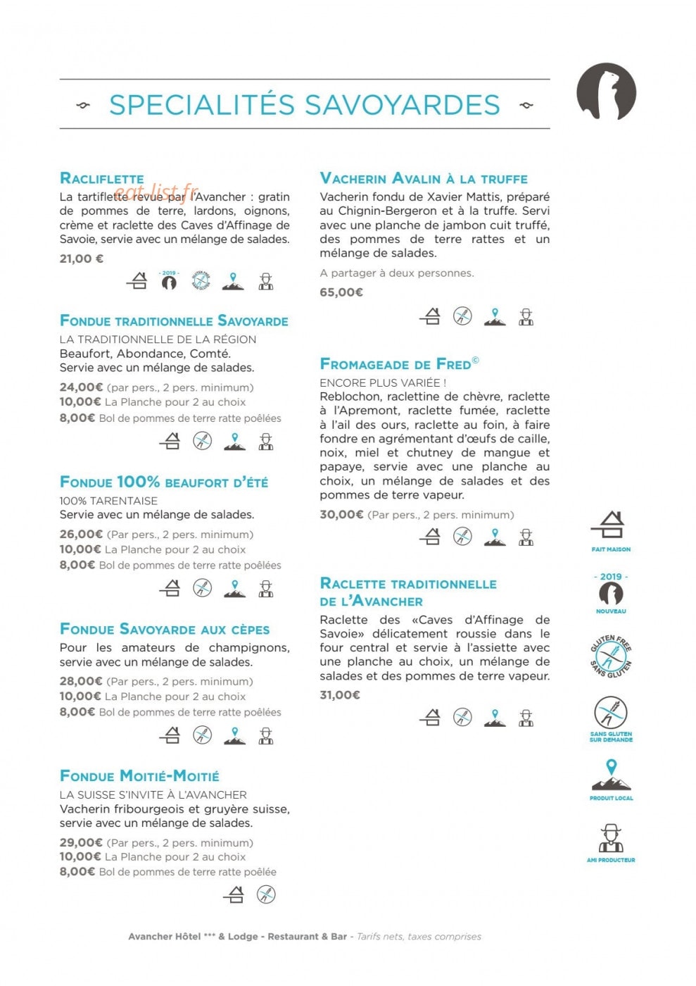 Avancher — carte page 14
