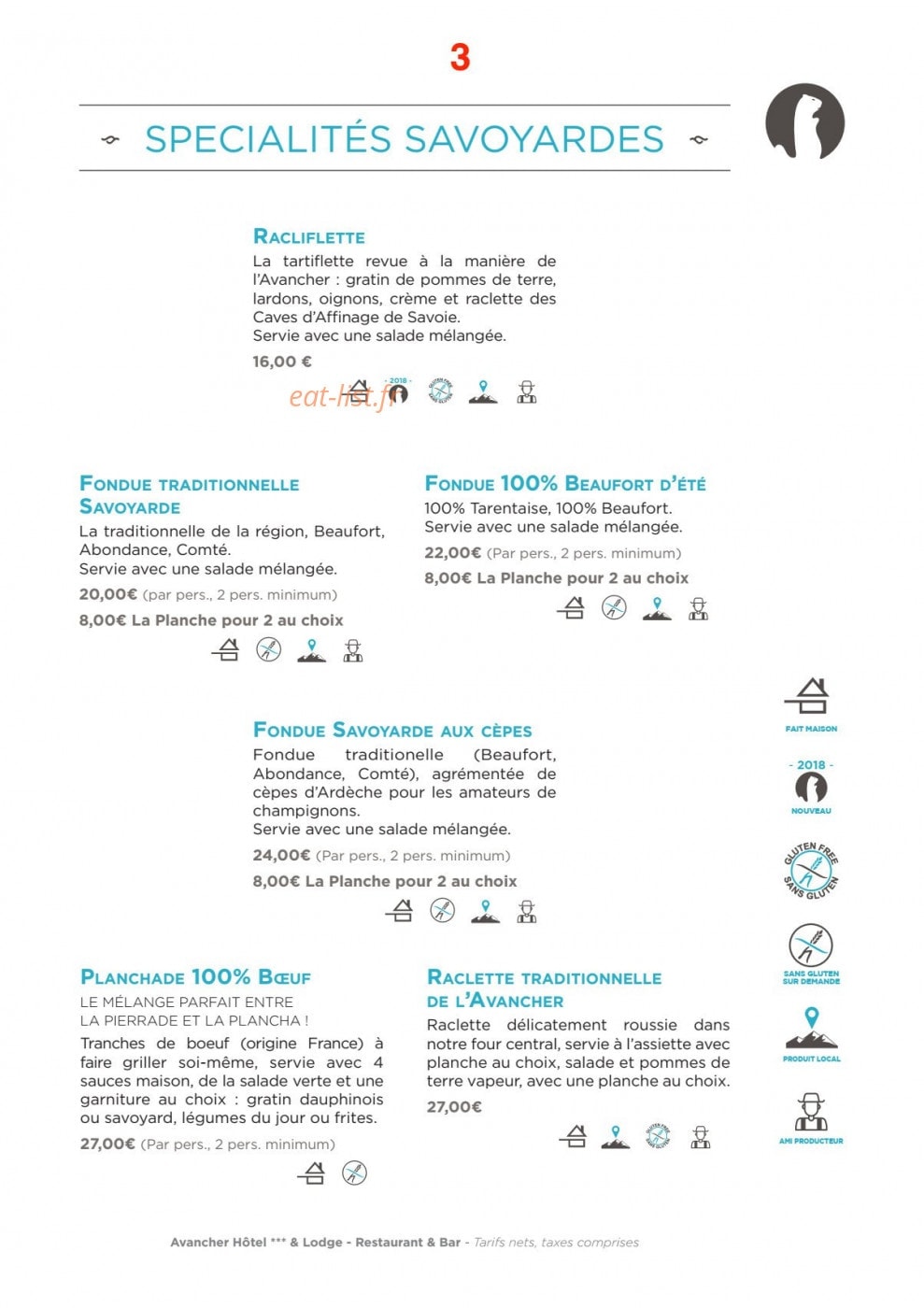 Avancher — carte page 4