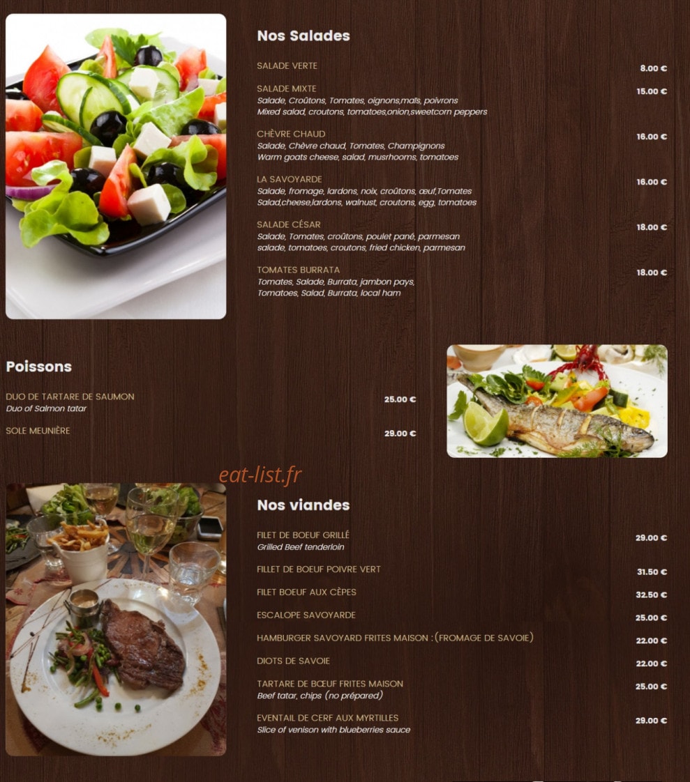 La Corniche — carte page 3