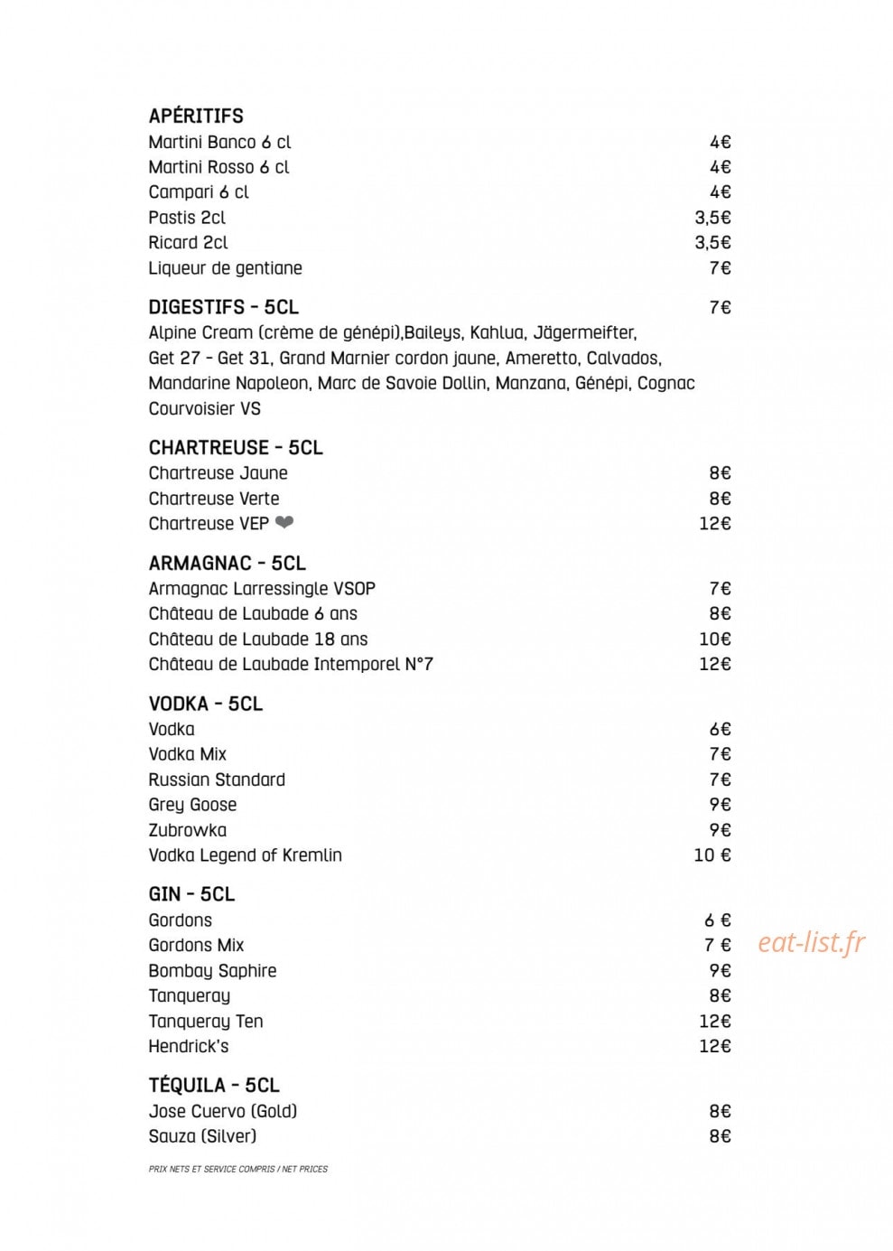 La gourmandine — carte page 10