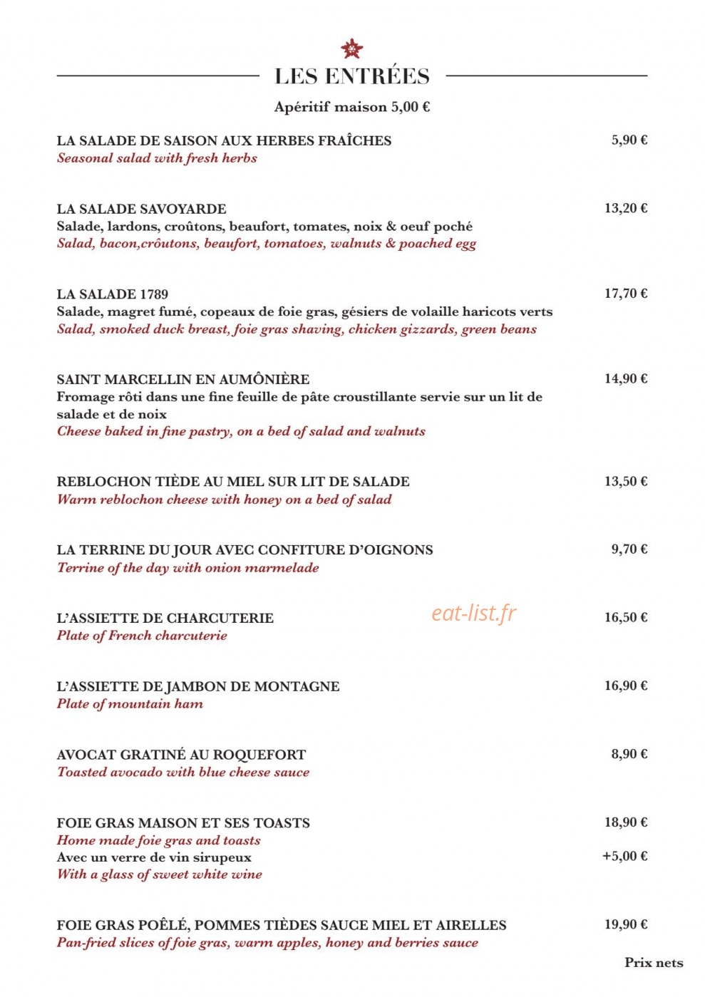 Le 1789 — carte page 1