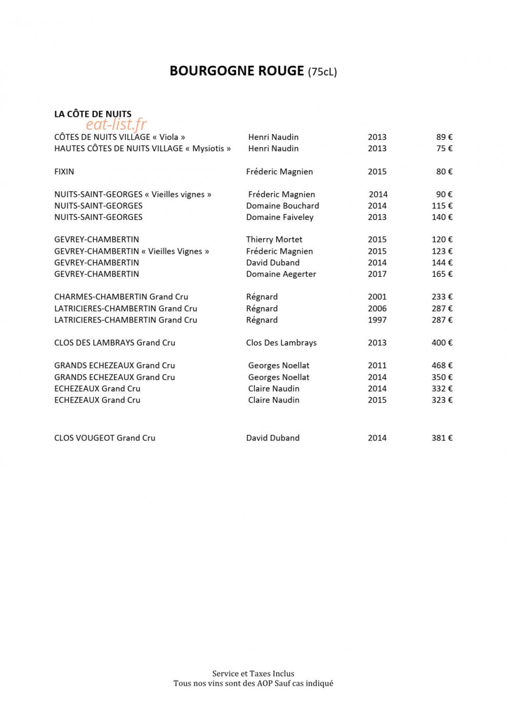 Le Solstice — carte page 22