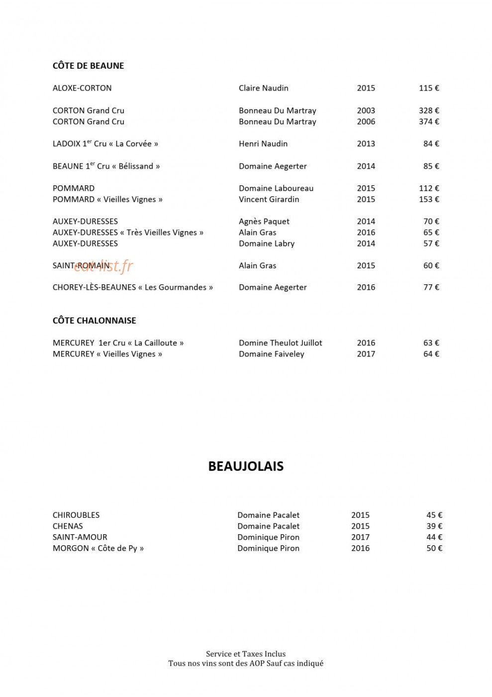 Le Solstice — carte page 23