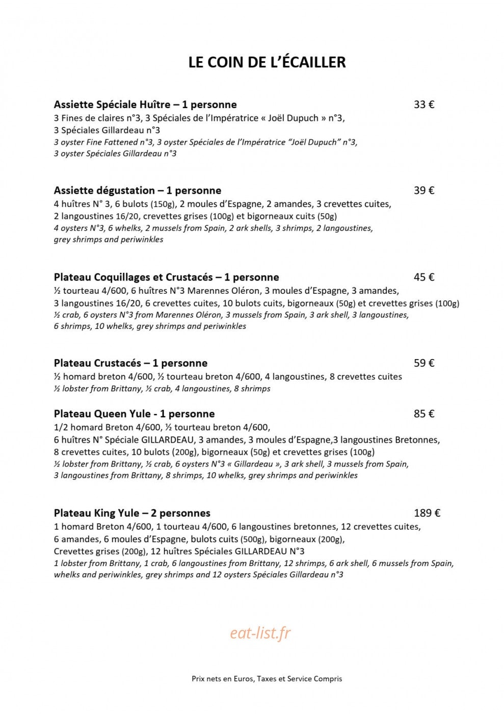Le Solstice — carte page 7
