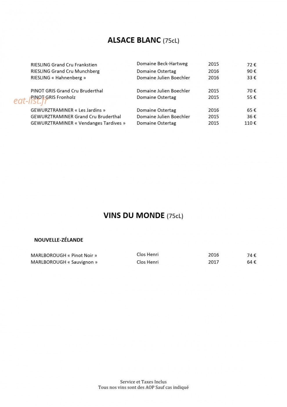 Le Solstice — carte page 30