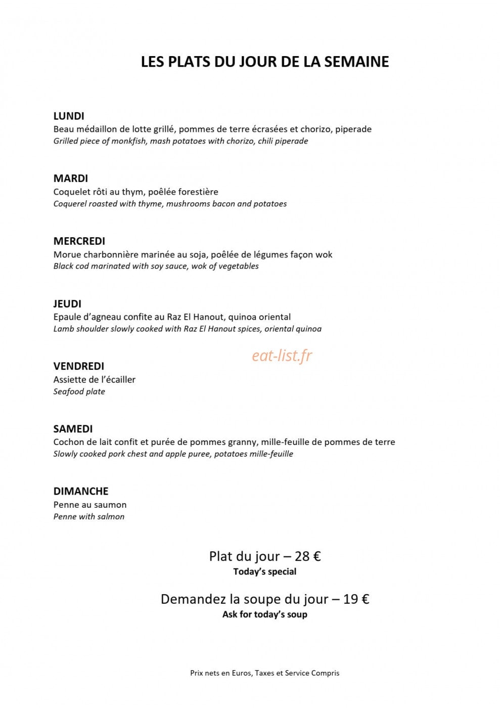 Le Solstice — carte page 6