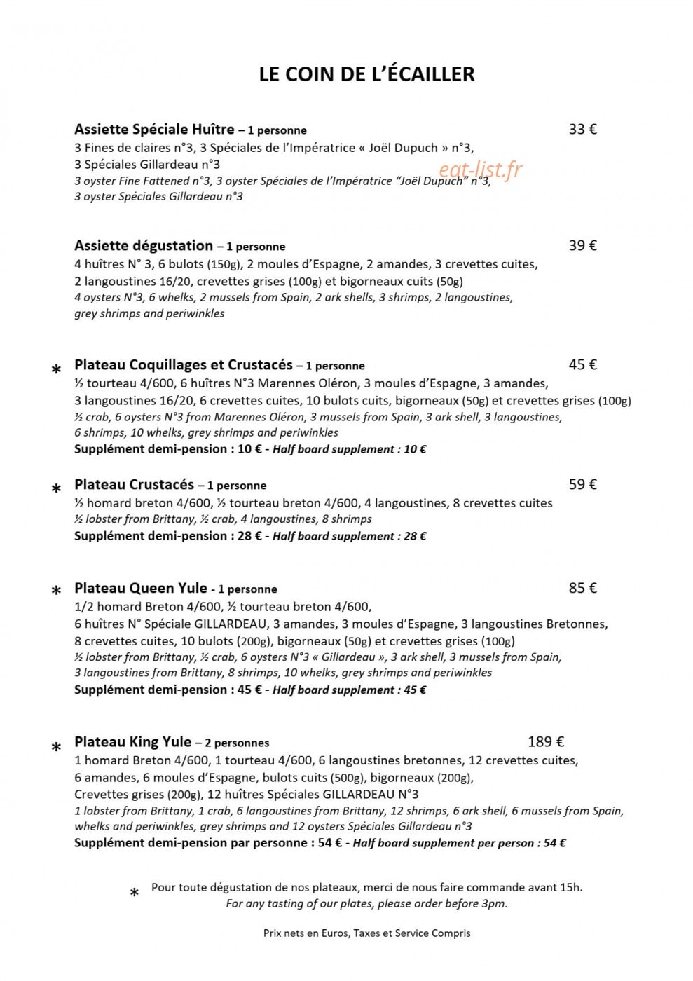 Le Solstice — carte page 13