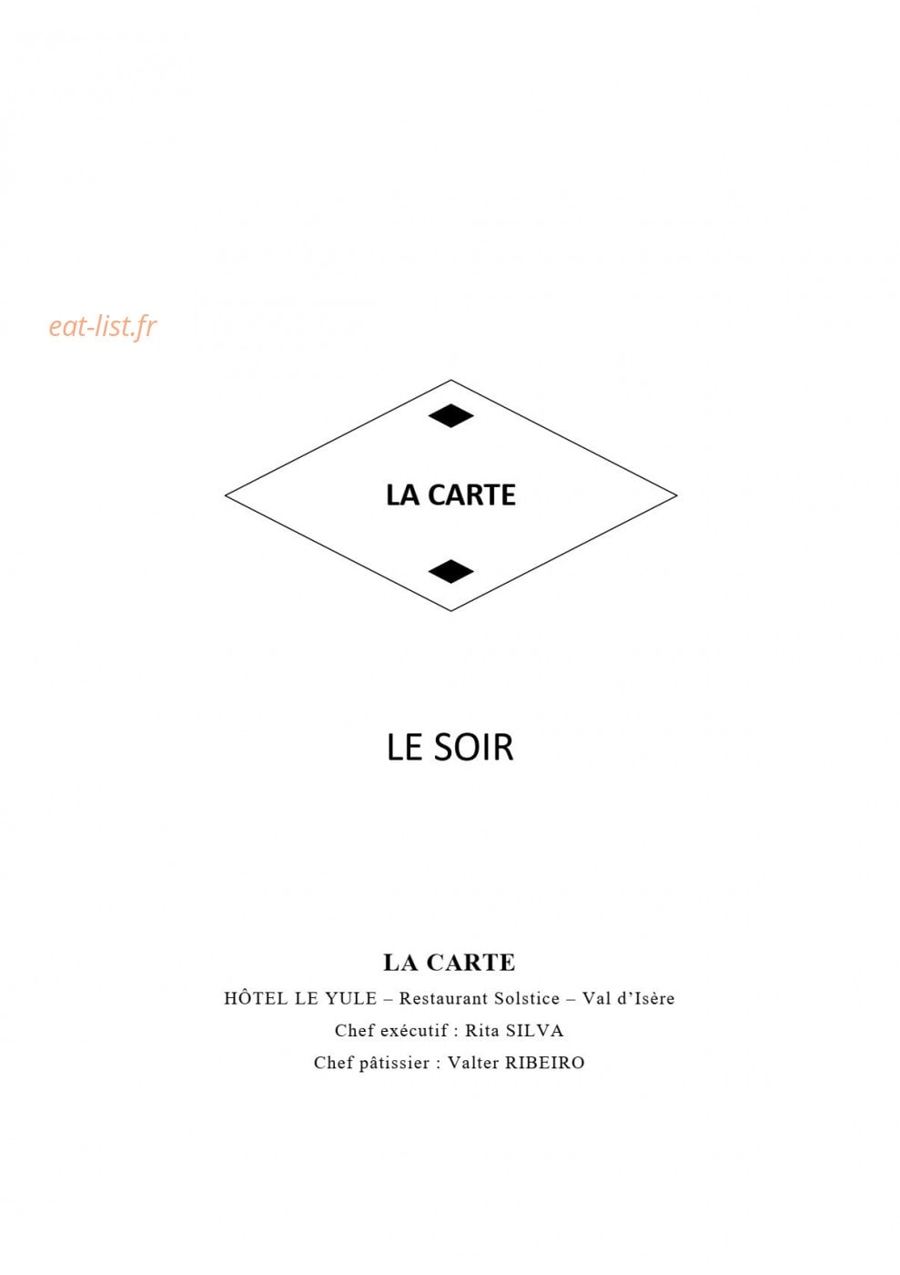 Le Solstice — carte page 10