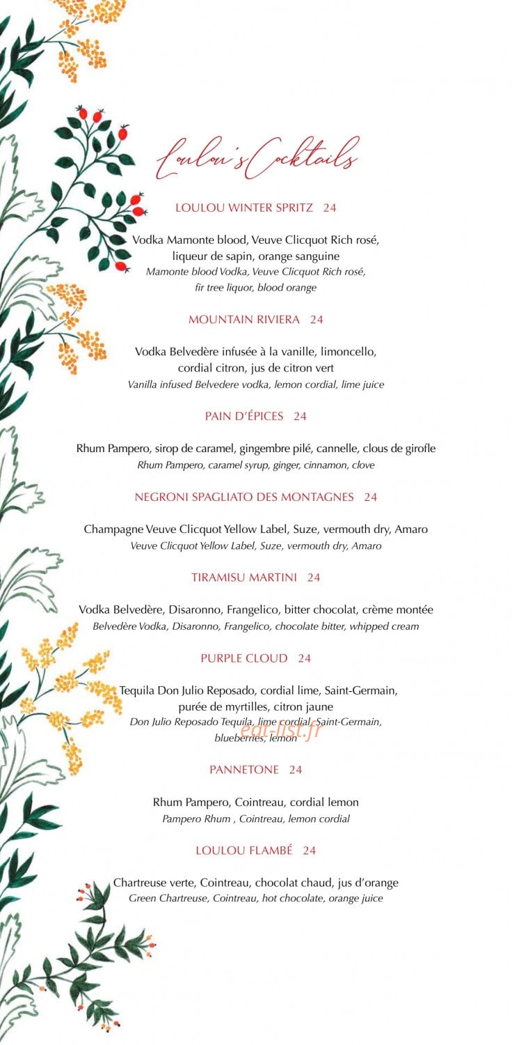 LouLou — carte page 2
