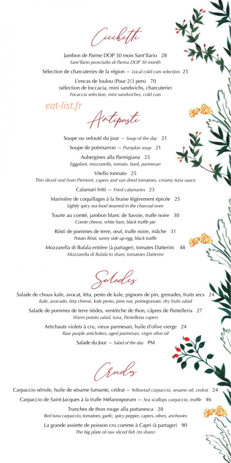 LouLou — carte page 3