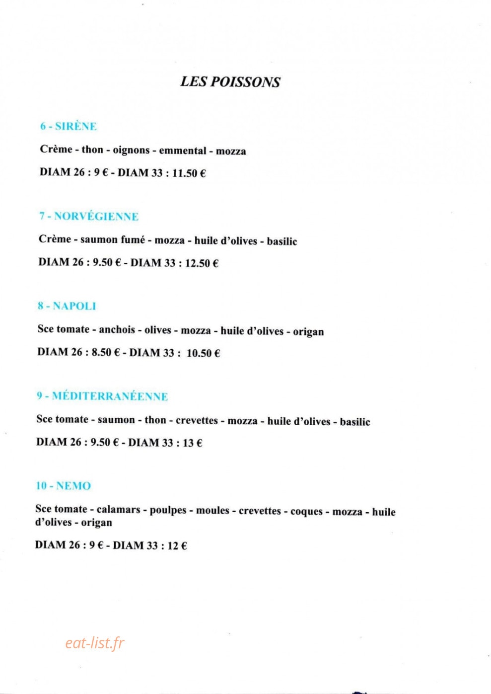 La Belle Sicile — carte page 1