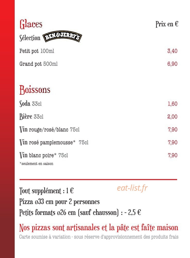 PizzaS du Monde — carte page 5