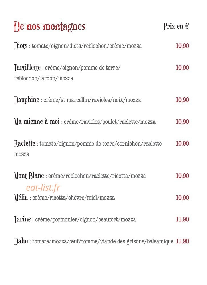 PizzaS du Monde — carte page 3
