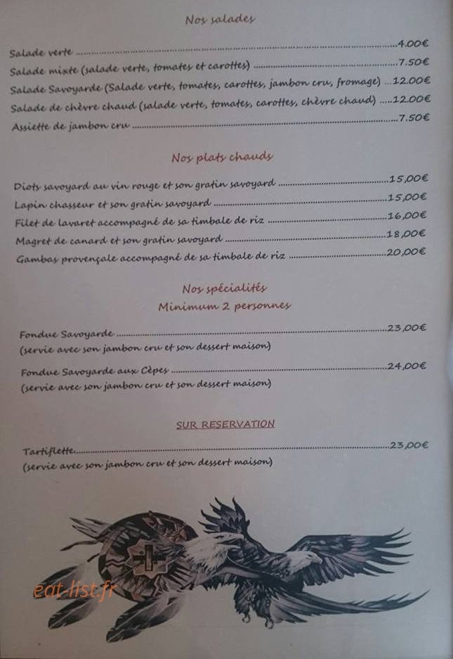 Les Aigles — carte page 1