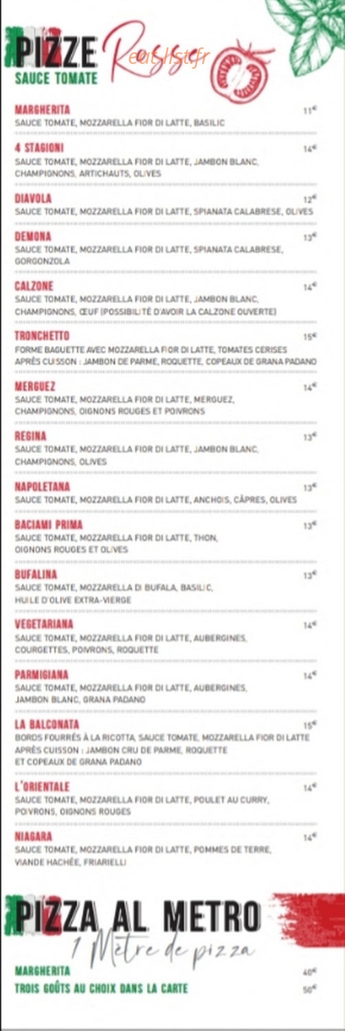IL Pizzaiolo — carte page 2