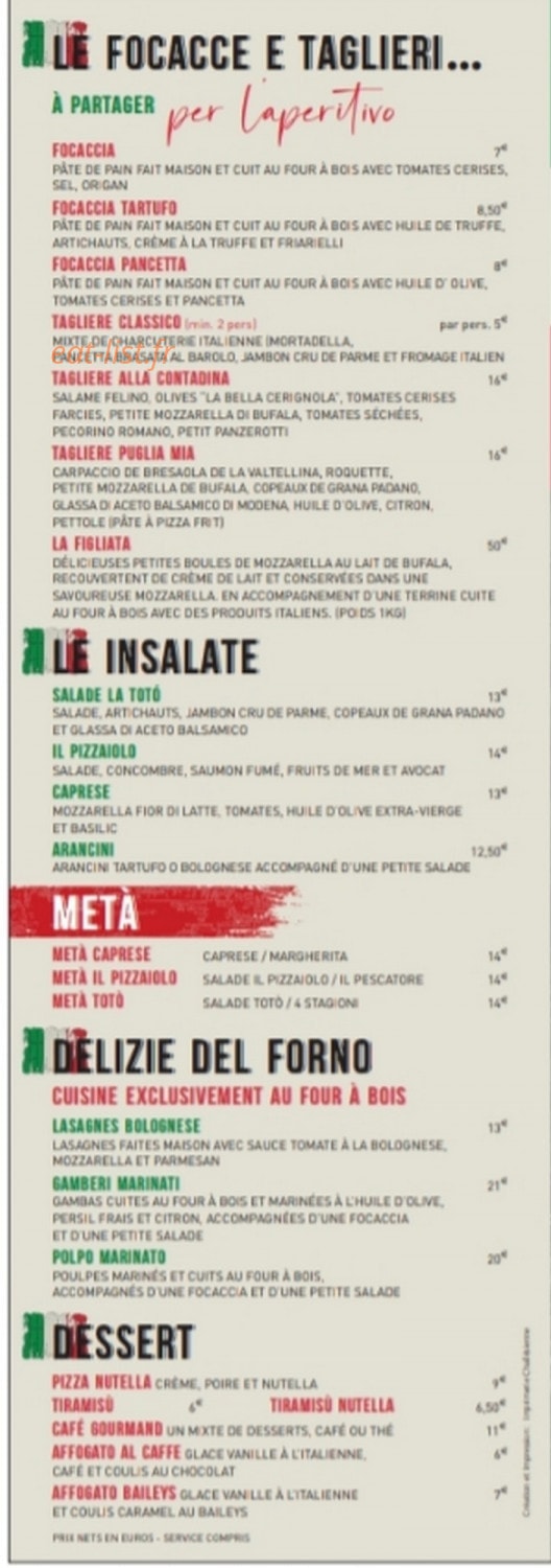 IL Pizzaiolo — carte page 4