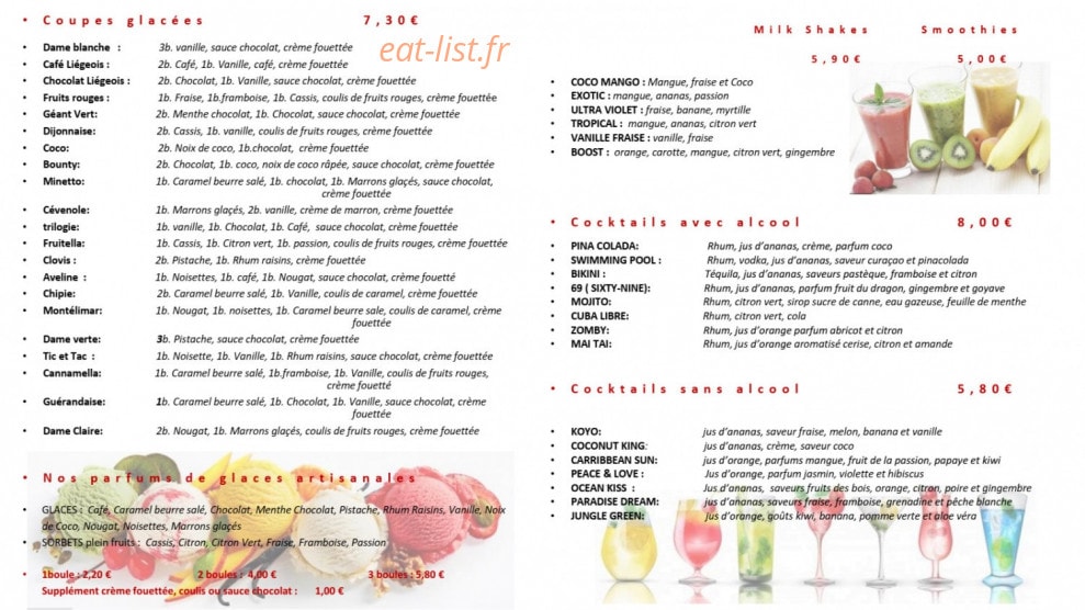 Le Break — carte page 5