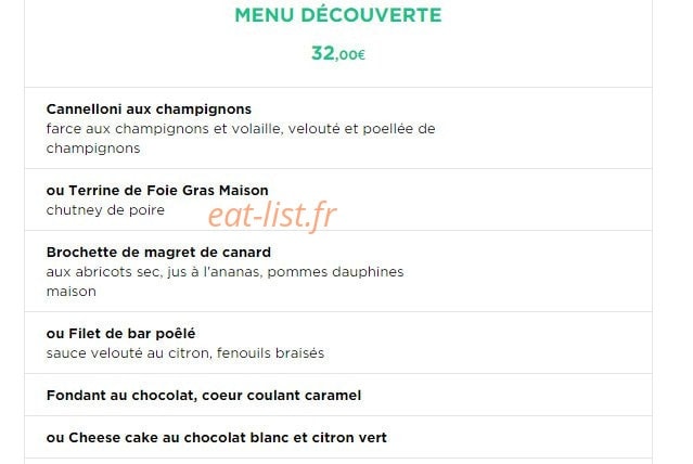 Le Chalet Du Mini-Golf — carte page 2