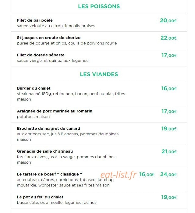 Le Chalet Du Mini-Golf — carte page 3
