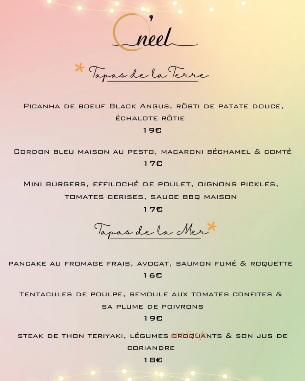 O’Neel — carte page 3