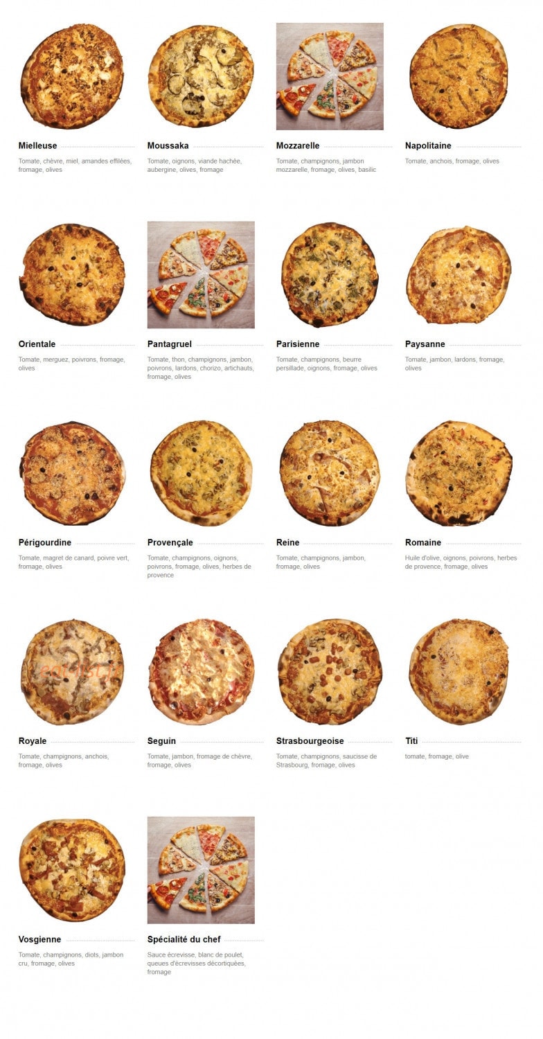Pizz'Savoyarde — carte page 4