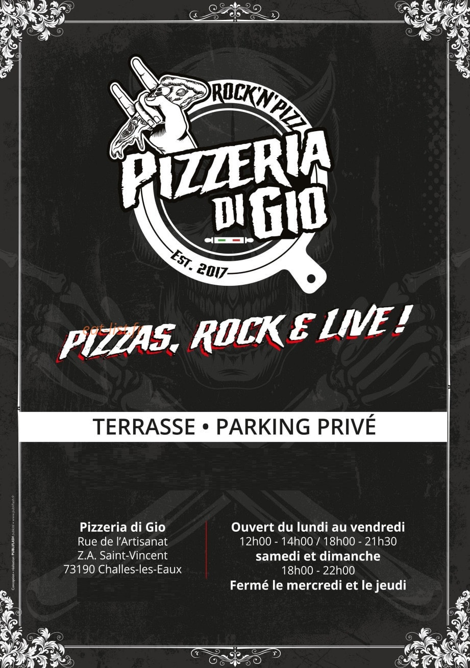 Pizzeria Di Gio — carte page 6