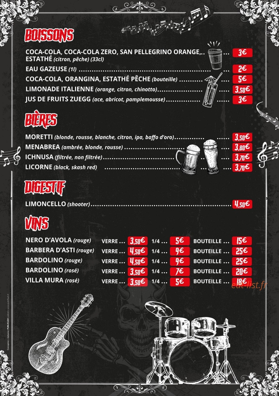 Pizzeria Di Gio — carte page 3