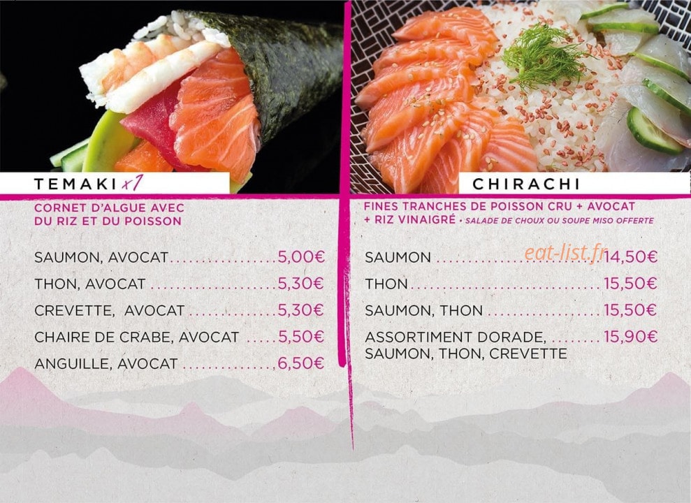 Sushiko — carte page 9