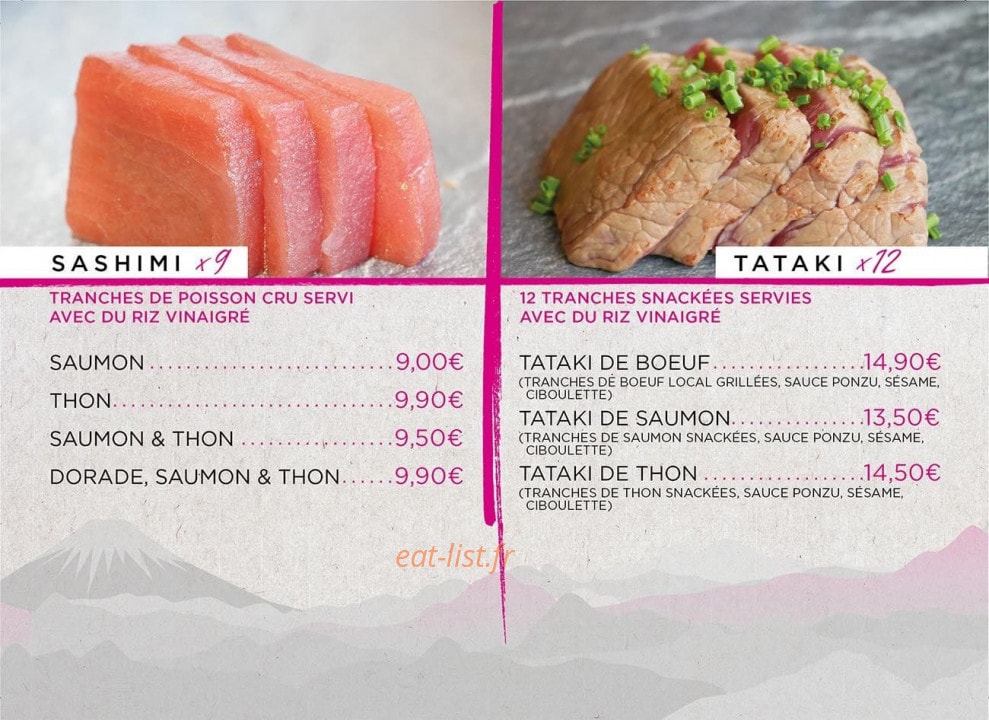 Sushiko — carte page 10