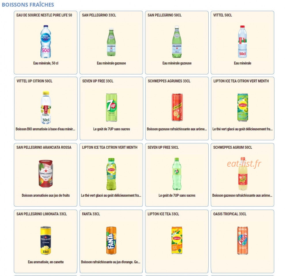 Pomme de Pain — carte page 8
