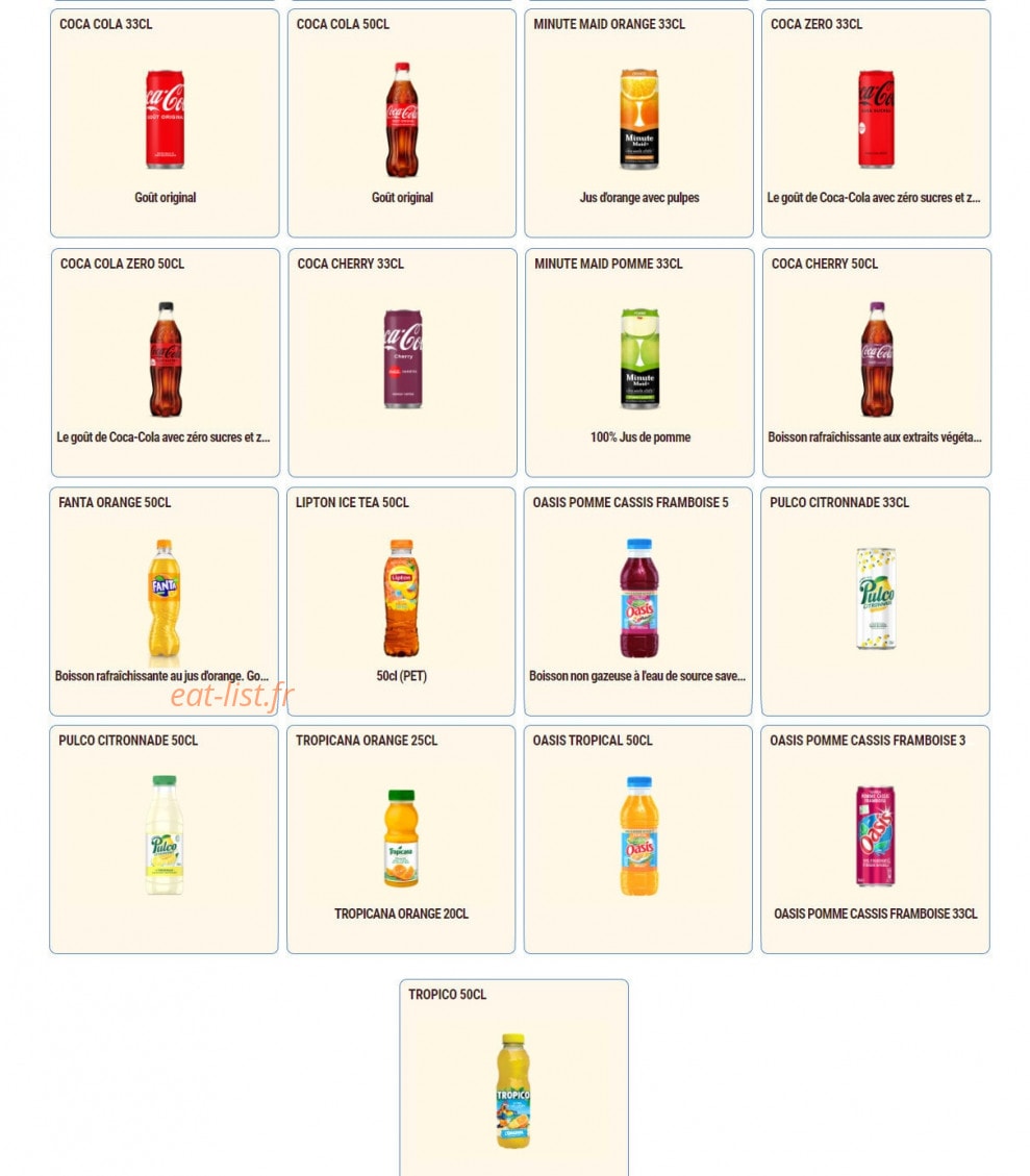 Pomme de Pain — carte page 9