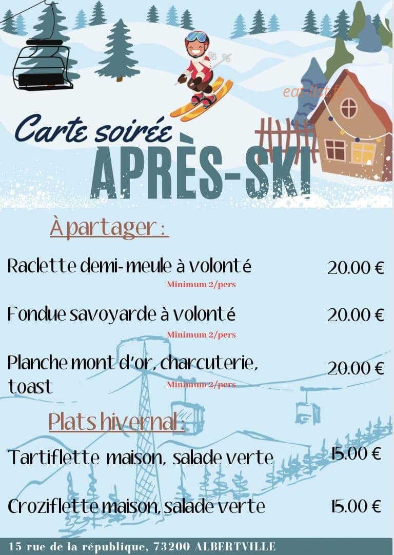 Chez Ernest — carte page 2