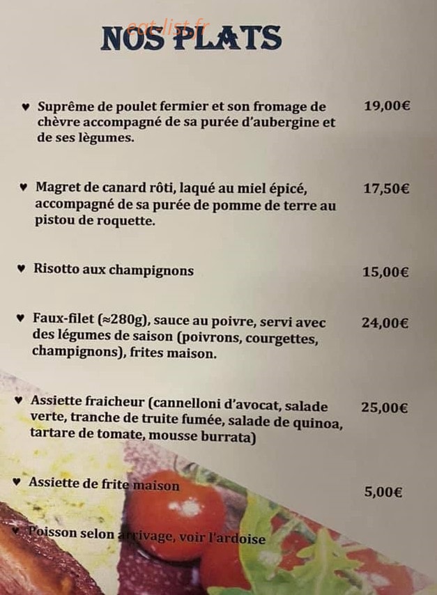 Chez Marie — carte page 2