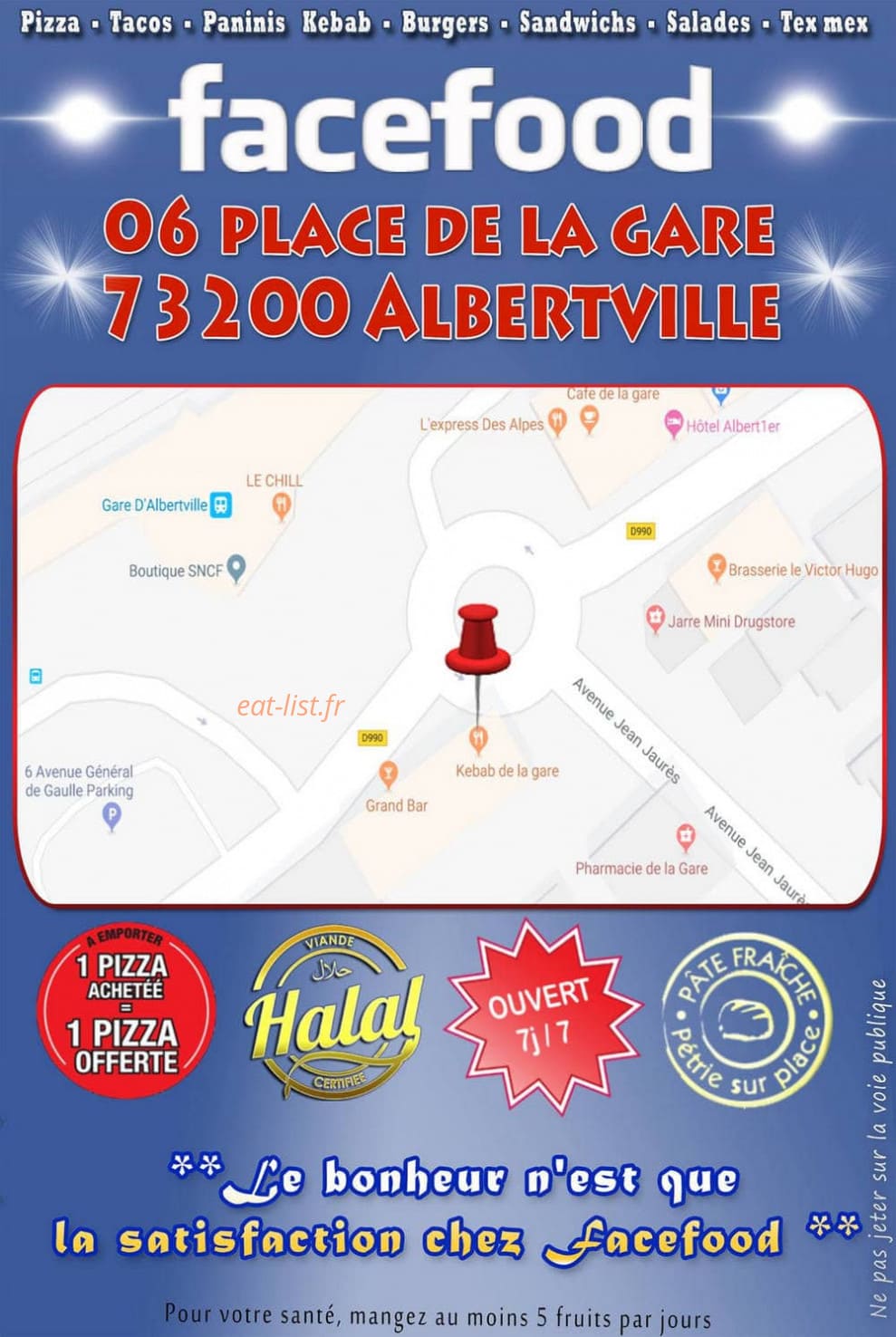 Facefood — carte page 6