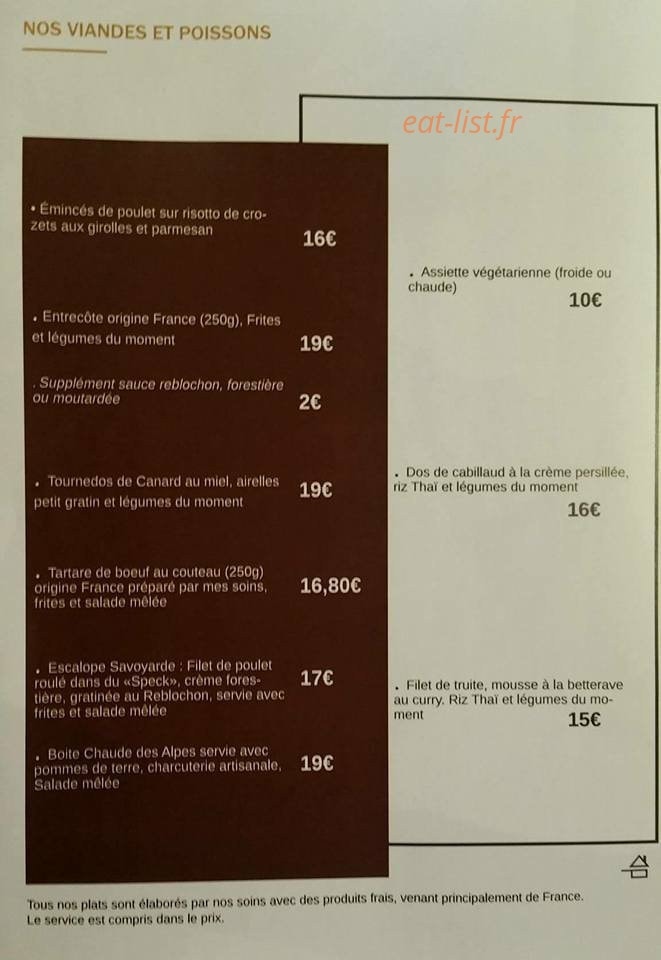 La Brasserie de la Halle — carte page 5