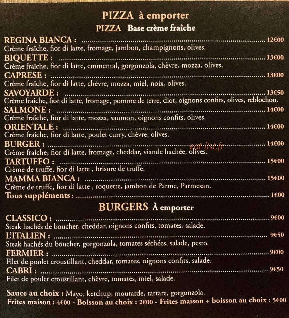 La Mamma — carte page 2
