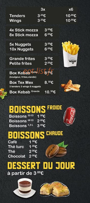 Le Bel'Esma — carte page 4