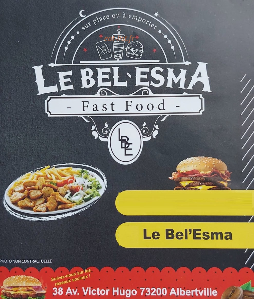 Le Bel'Esma — carte page 1