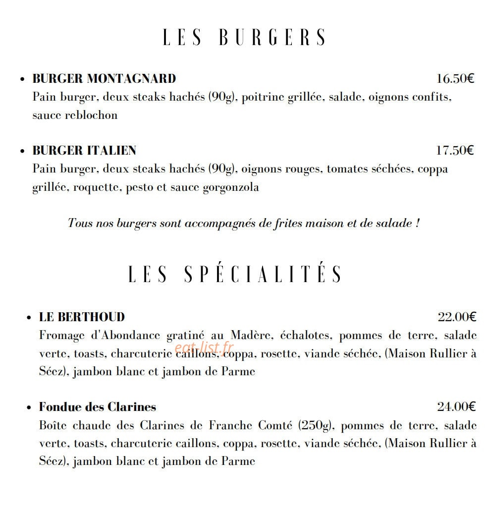 Le Patio — carte page 4