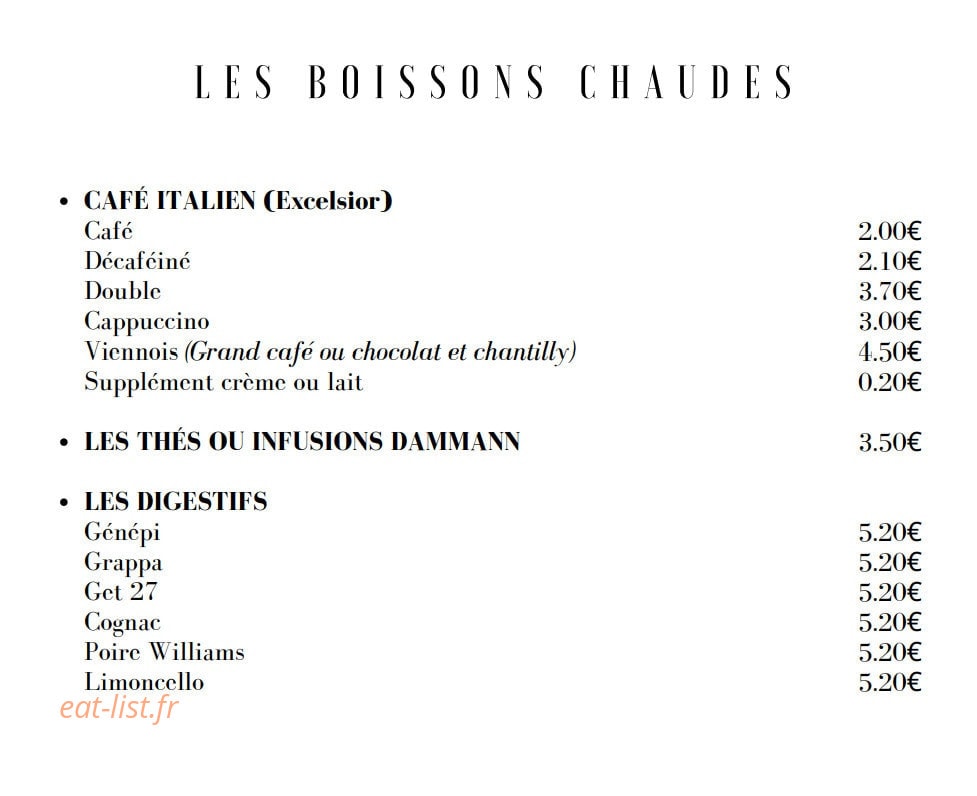 Le Patio — carte page 13