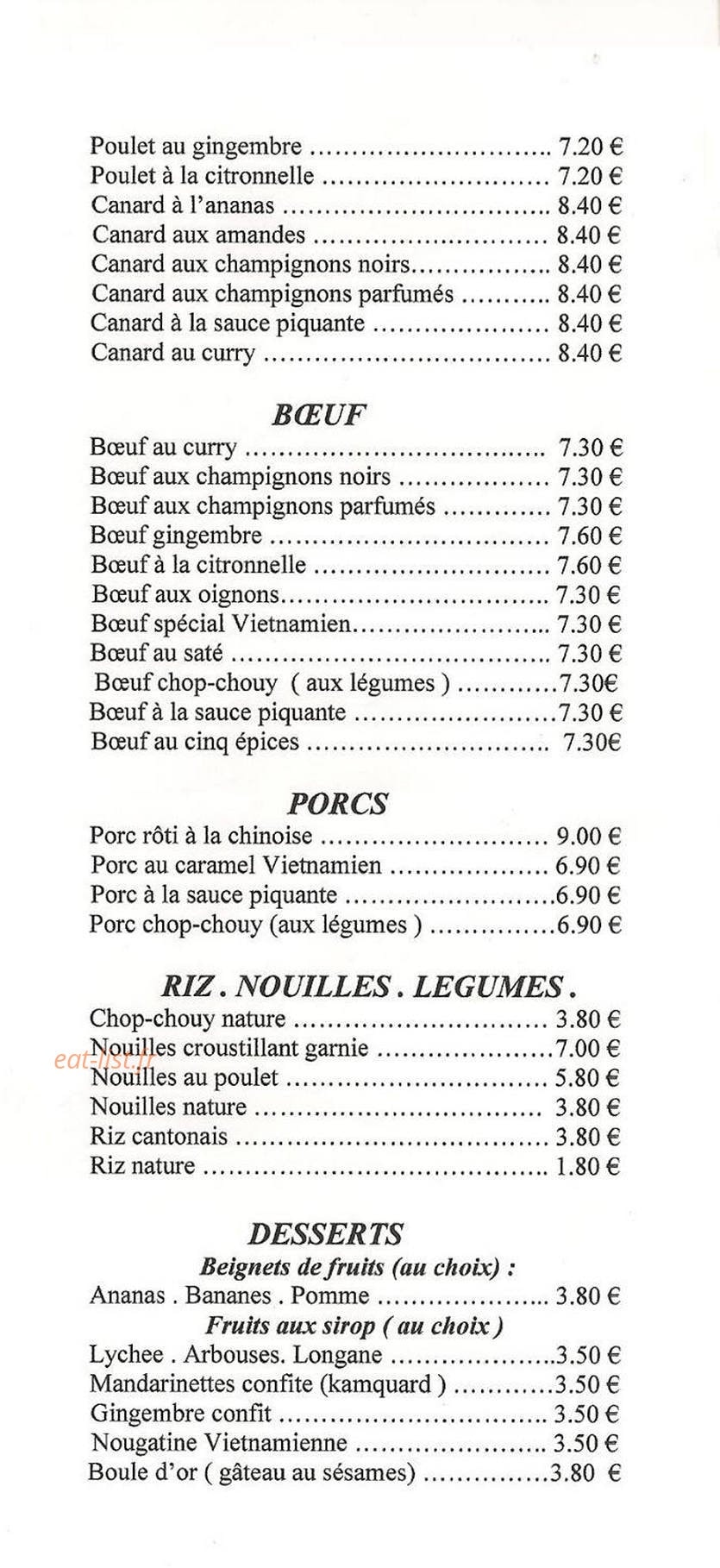 Le Phénix D'or — carte page 3