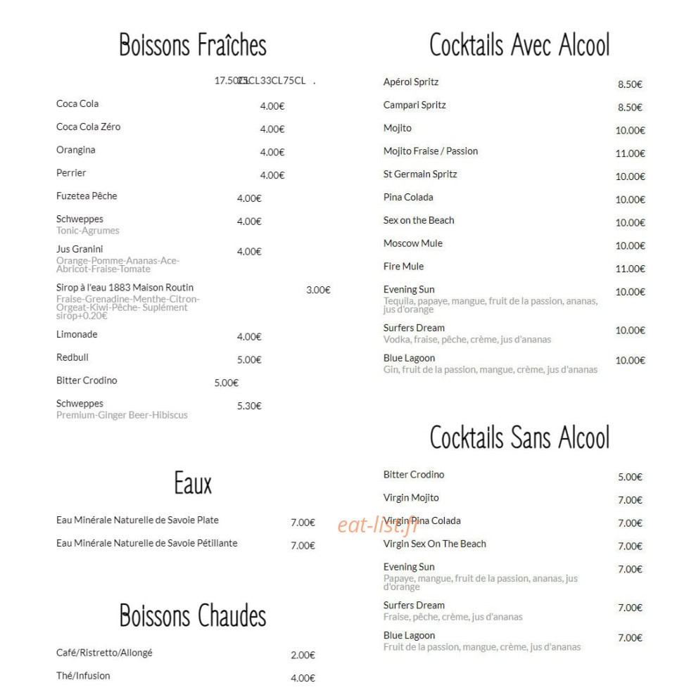 A Cantinetta — carte page 4