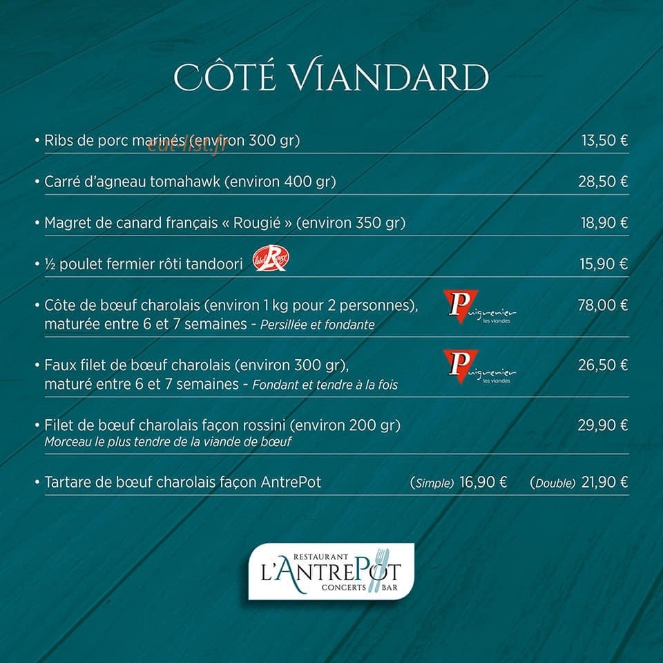 L'AntrePot — carte page 5