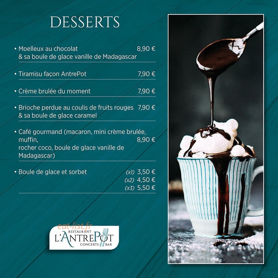L'AntrePot — carte page 8