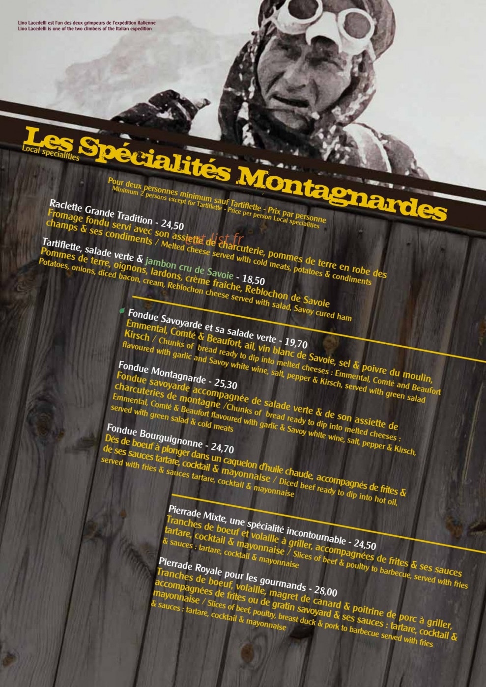 le K2 — carte page 3
