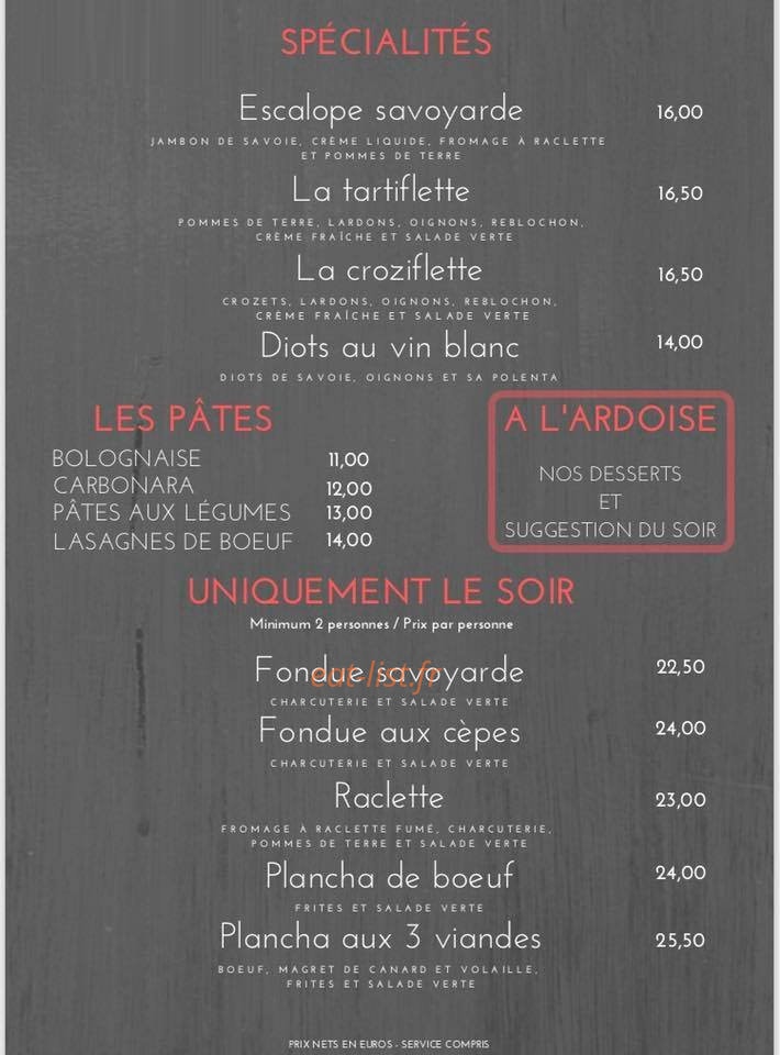 La Terrasse — carte page 3