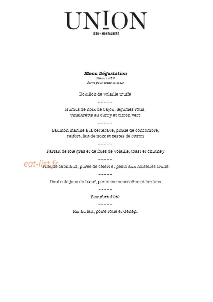 Union — carte page 3