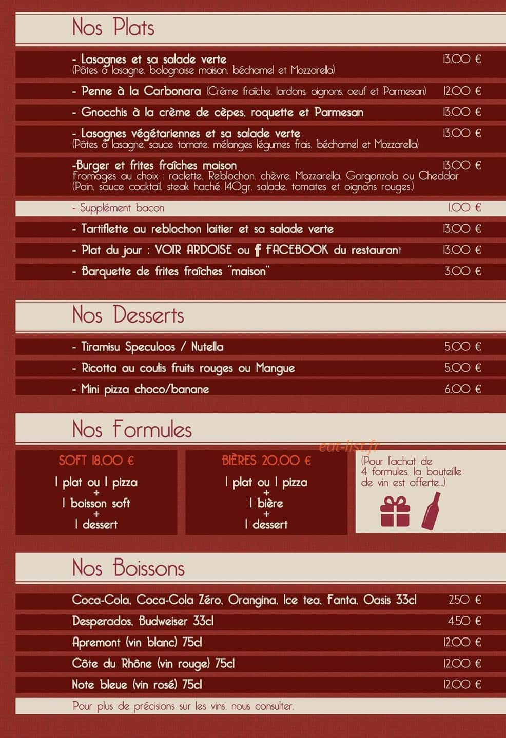 La Zaccota — carte page 3