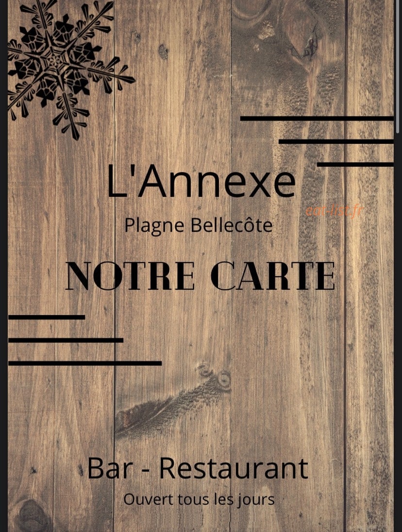 L'Annexe — carte page 1