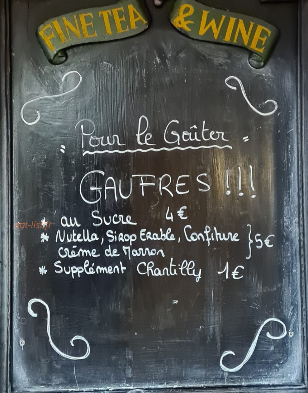 Le Chalet Des Colosses — carte page 5